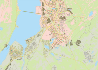 Карта-схема города Мурманск. Часть 4