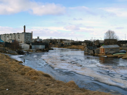 Река Вирма. Весна