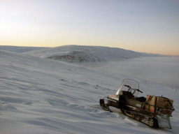 Январь 2010 г. В Ловозерье закончилась полярная ночь.