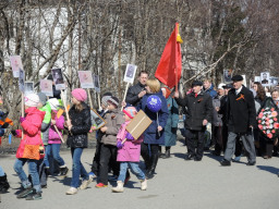 День Победы. 9 мая 2014 года. Ловозеро