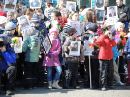 День Победы. 9 мая 2014 года. Ловозеро