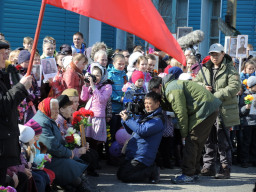 День Победы. 9 мая 2014 года. Ловозеро