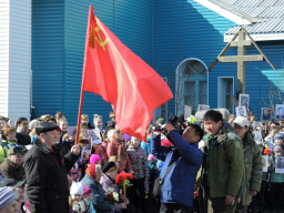 День Победы. 9 мая 2014 года. Ловозеро