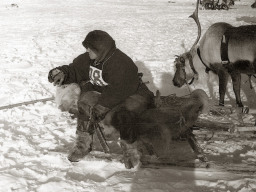 День оленевода. Село Ловозеро. 1970 год