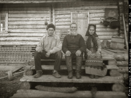 Семья саами Голышева Я.Н. Каневка. 1928 год
