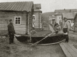 Стрелебнай лодка. Село Поной. 1912 год