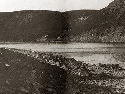 Лагерь Каменских саамов на Поное. 1887 год