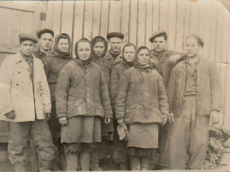 Начало 1950х гг. Работники обогатительной фабрики ЛГОКа
