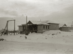 Клуб в посёлке Ильма. 1960-е
