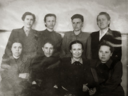 Коллектив Ильменской семилетней школы. 1951 год