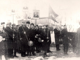 Первомайская демонстрация. Ревда. 1980-е