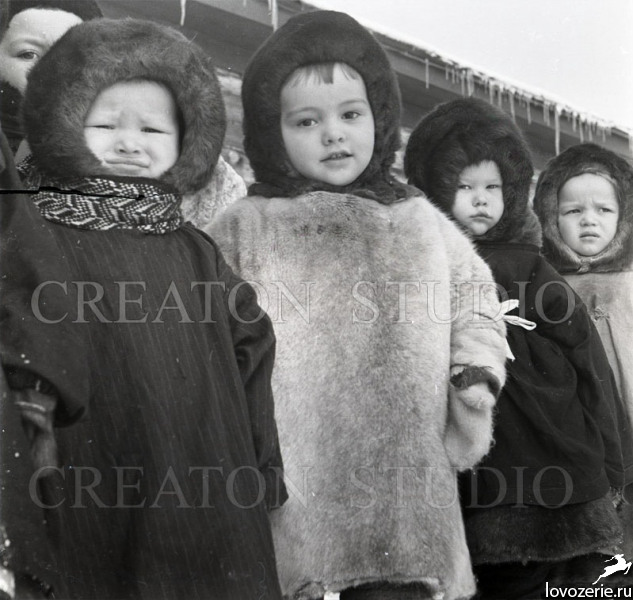 Ловозерские дети. 1967 год.