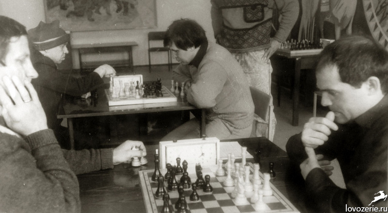 Шахматный турнир. Ловозеро. 1980-е