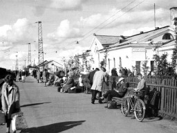 ЖД станция "Оленья". 1970е