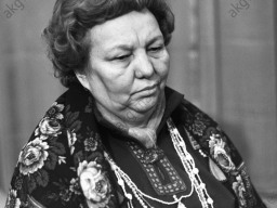 Саамская поэтэсса Октябрина Воронова. 1990 год