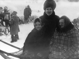 Саамские женщины на Празднике севера. 1980-е