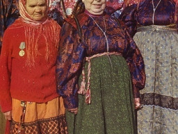 Женщины саами и коми. Ловозеро. 1990-е