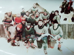 Хоккейная команда. Ловозеро. 1980-е