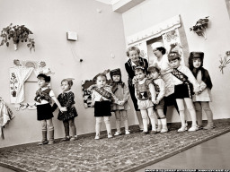 В детском саду с. Ловозеро. 1980-е