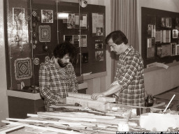 Оформление экспозиций Ловозерского краеведческого музея. 1980-е