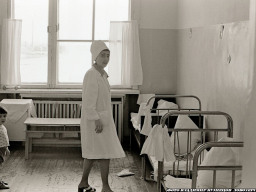 В Ловозерской центральной районной больнице. 1980-е