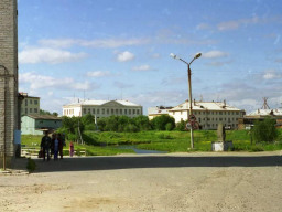 Ловозеро, ул. Вокуева. 1996 год