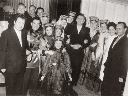 Ловозерский хор в Норвегии. 1960-е