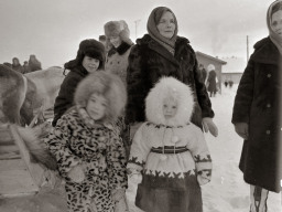 На Празднике Севера. Начало 1980-х