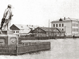 Площадь Советская. Ловозеро. 1960-е