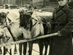 Юрьев Фёдор Павлович, боец оленно-транспортного отряда во время Великой Отечественной войны.