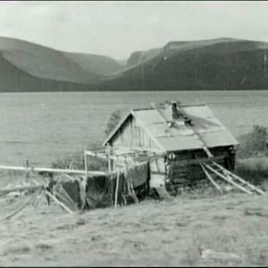 На озере Сейдозеро начала 1970-х